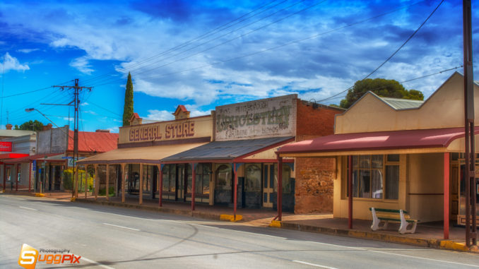 Peterborough is in the mid north of South Australia