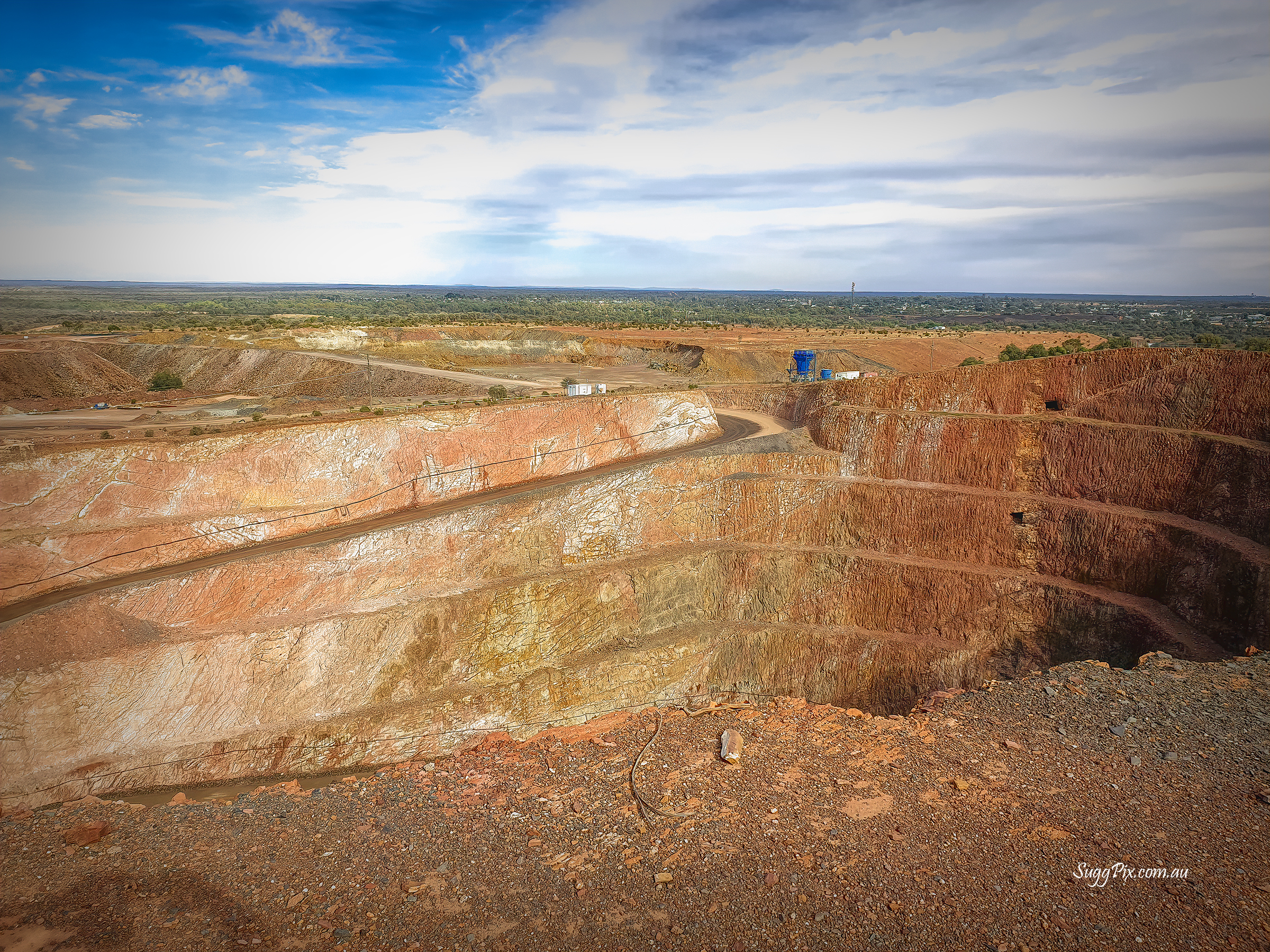 Open Cut Mine, Cobar NSW