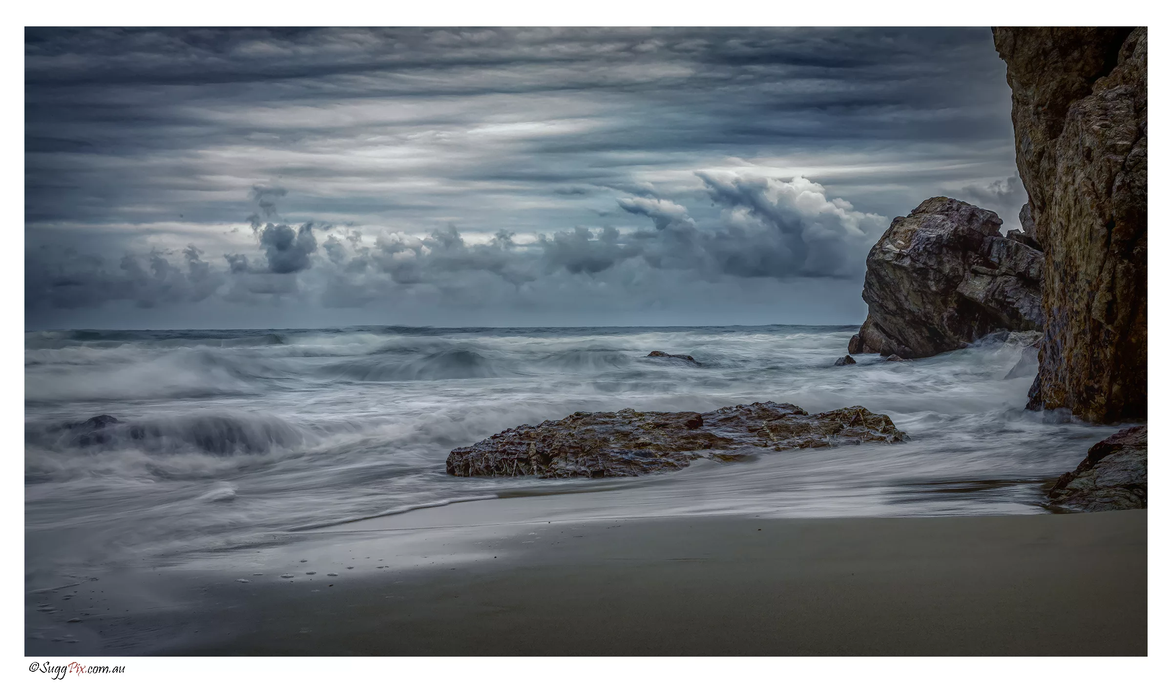 Suggpix Beach Long Exposure